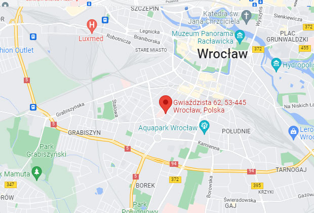 Gwiaździsta 62 12/2 53-413 Wrocław, Polska
